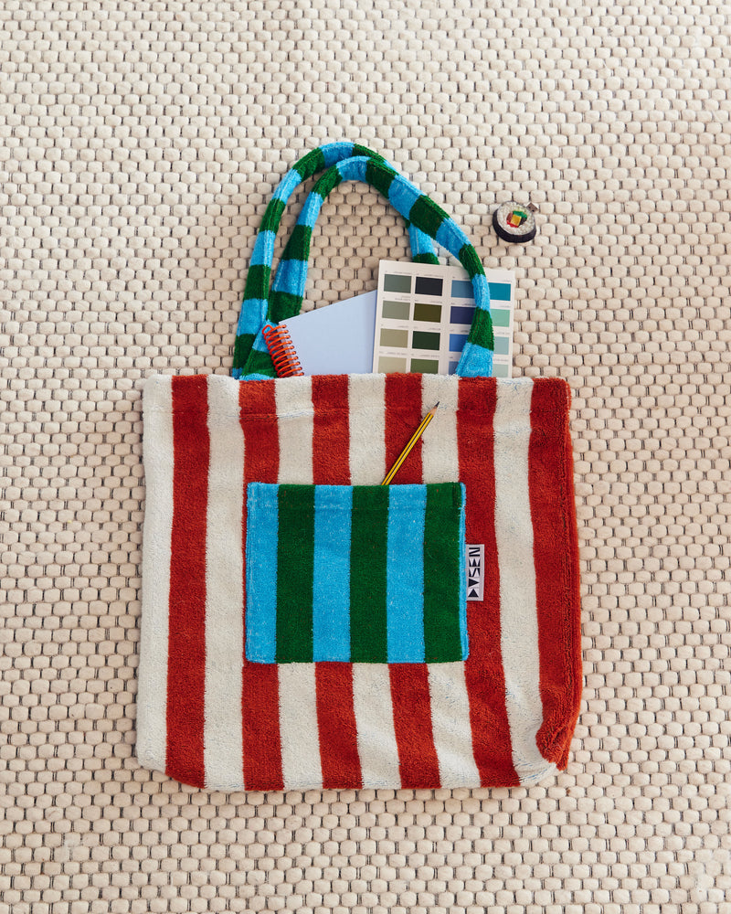 NEW! Terrycloth Tote Bag