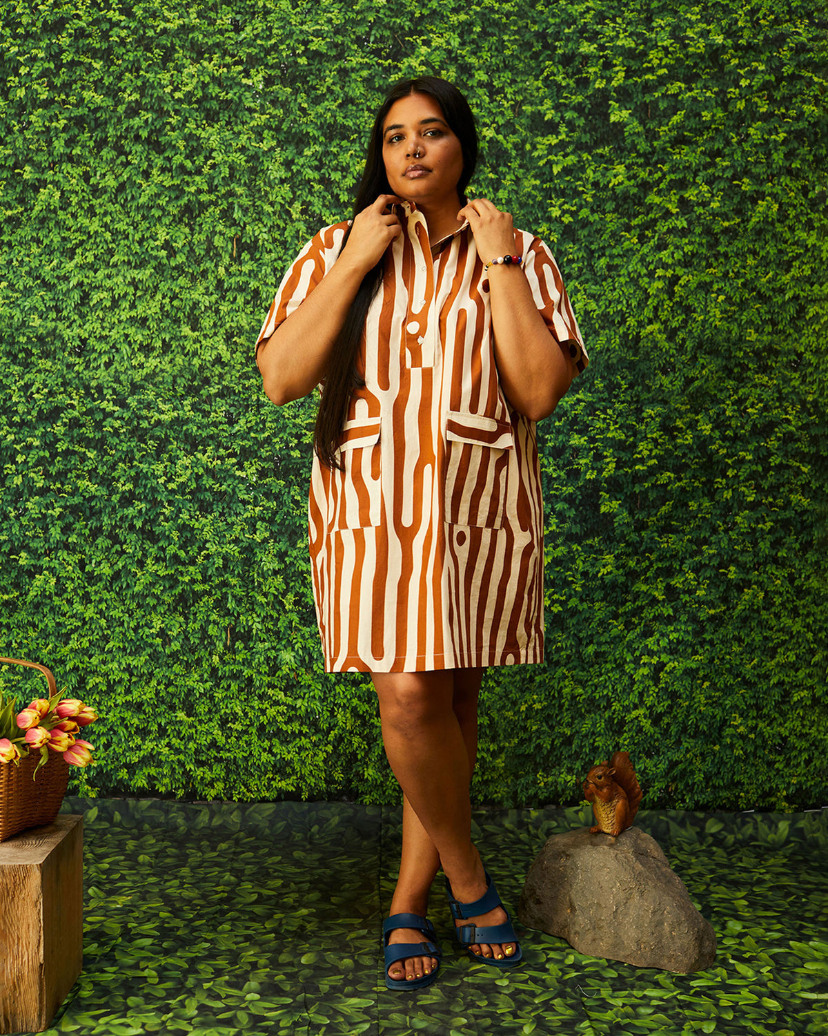 Dusen Dusen Collar Dress