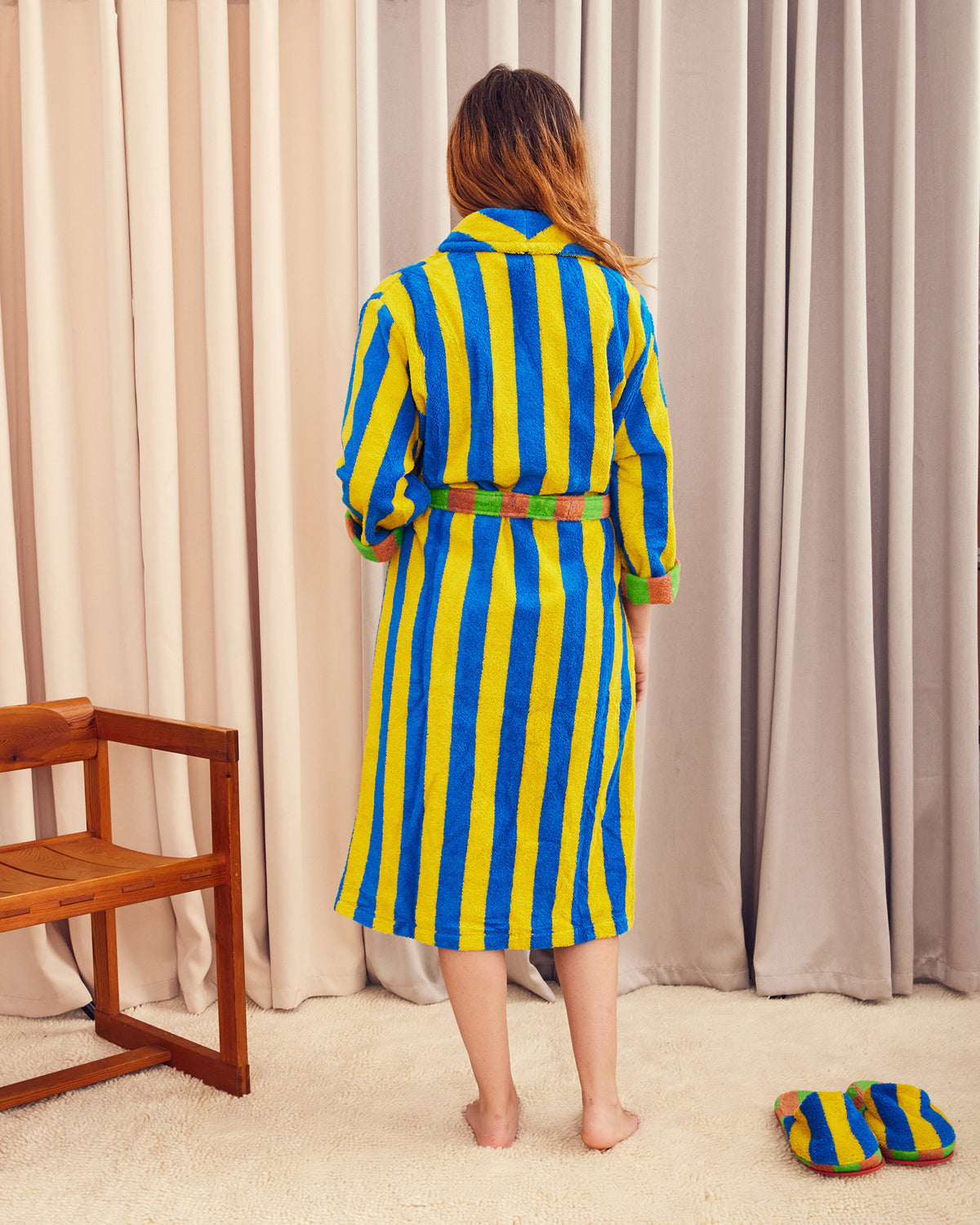 Reef Stripe Bathrobe