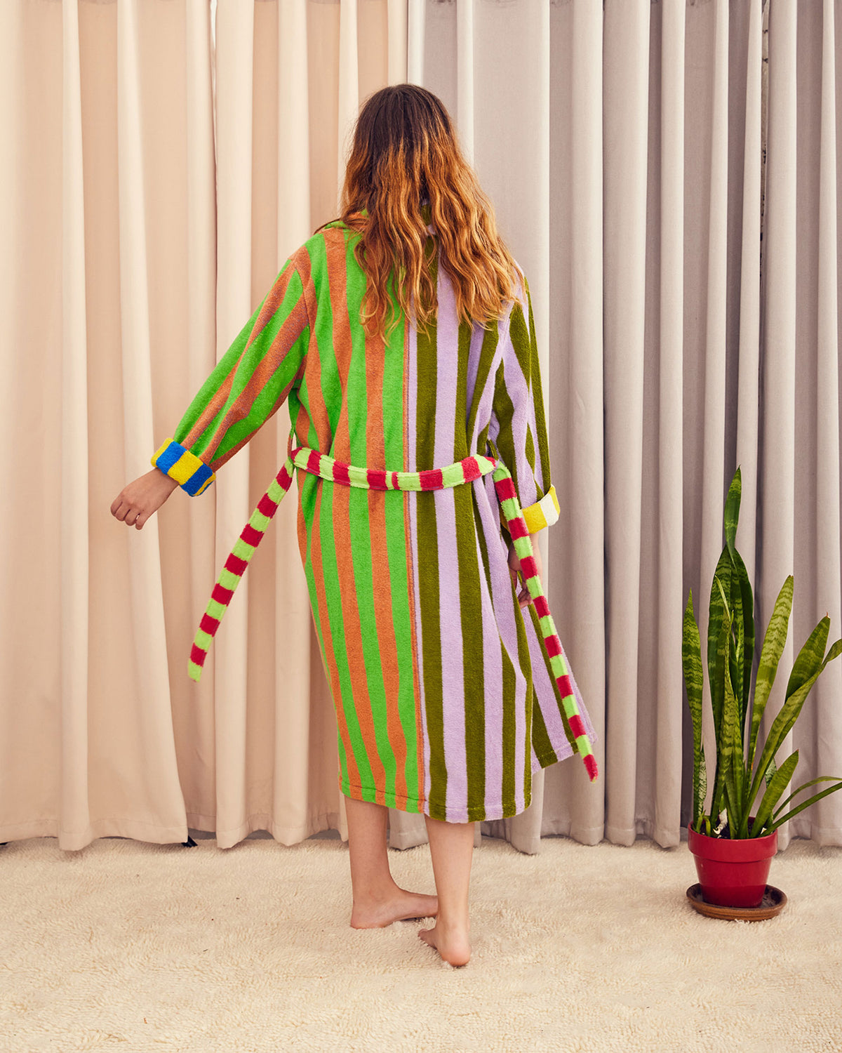 Surf Stripe Bathrobe