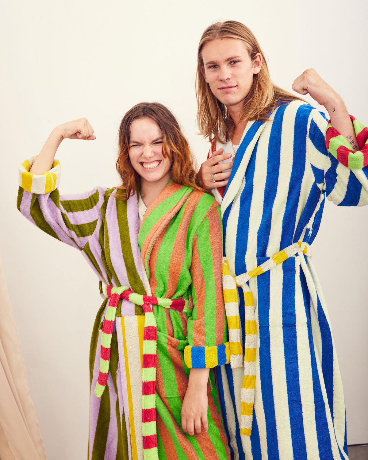 Surf Stripe Bathrobe