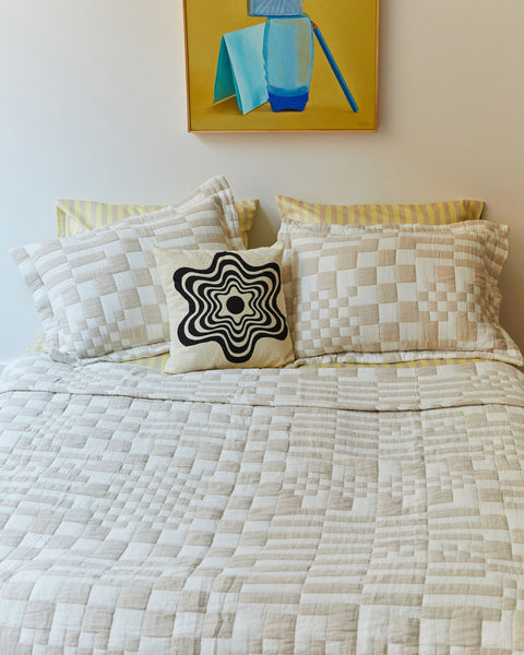 DUSEN DUSENベッドカバー Check Coverlet Set | Dusen Dusen