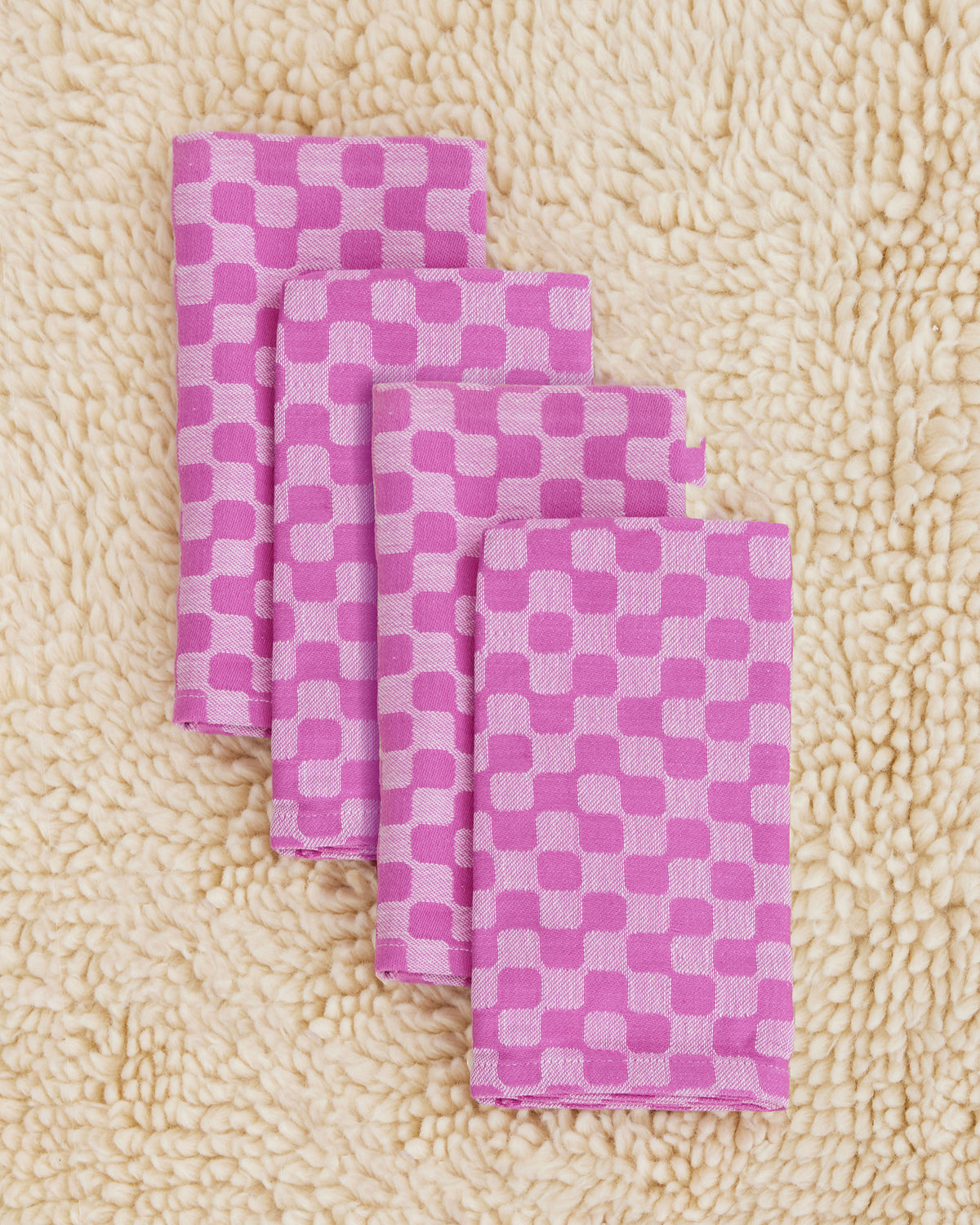Dusen Dusen Net Pattern Napkins Set of 4