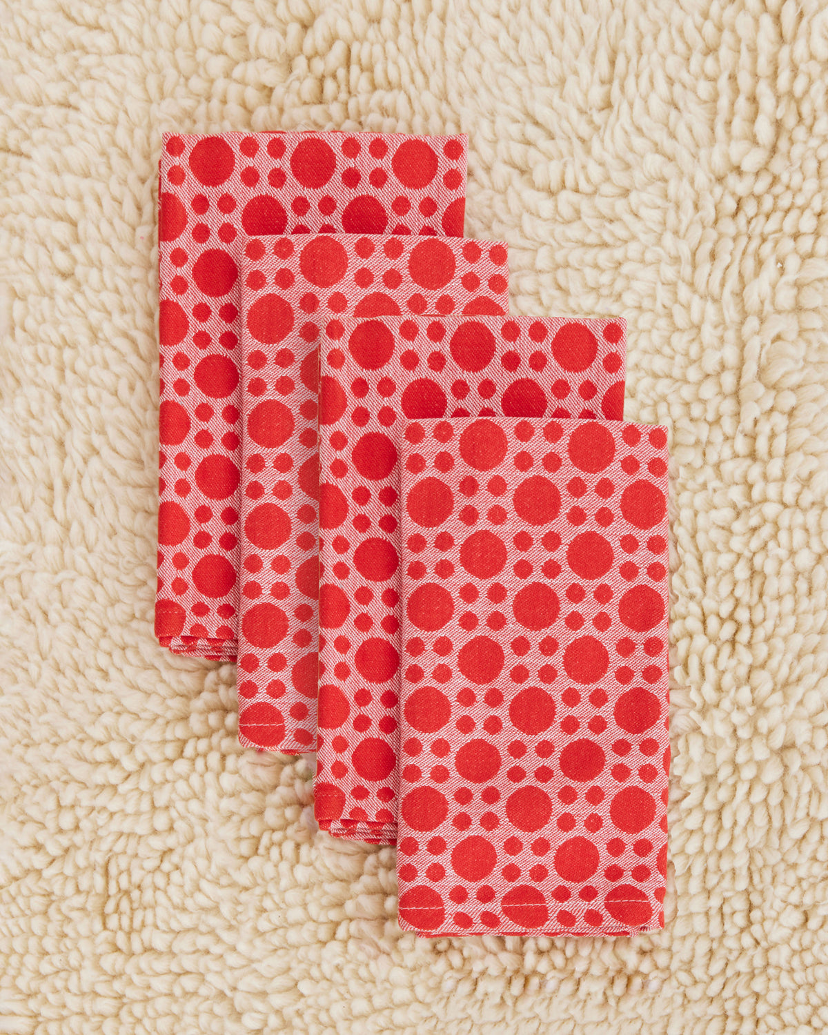 Dusen Dusen Ring Pattern Napkins Set of 4