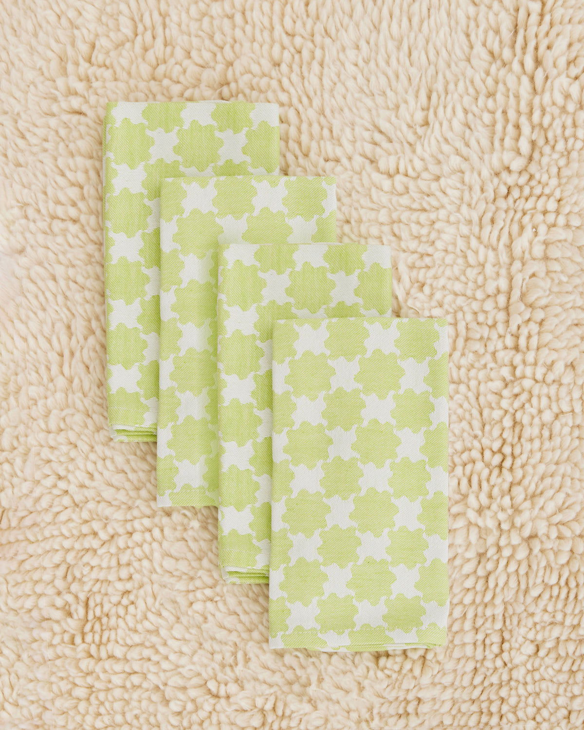 Dusen Dusen Sun Pattern Napkins Set of 4
