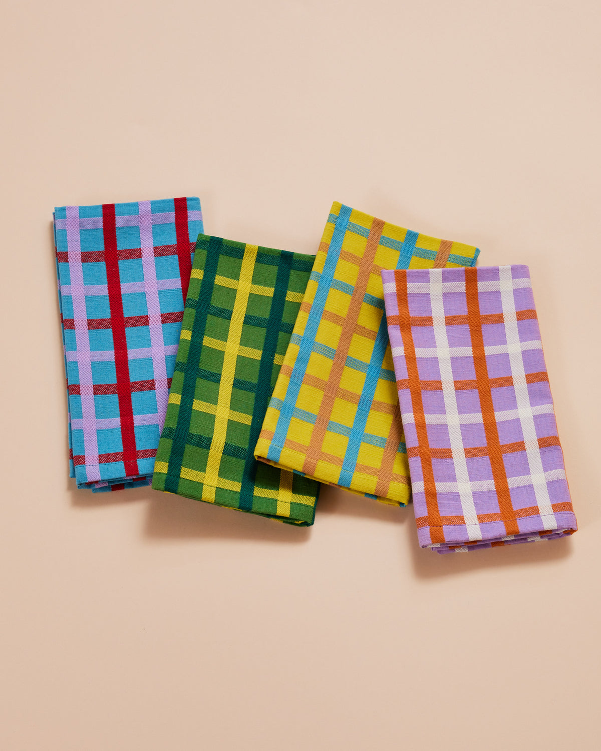 Woven Plaid Napkins