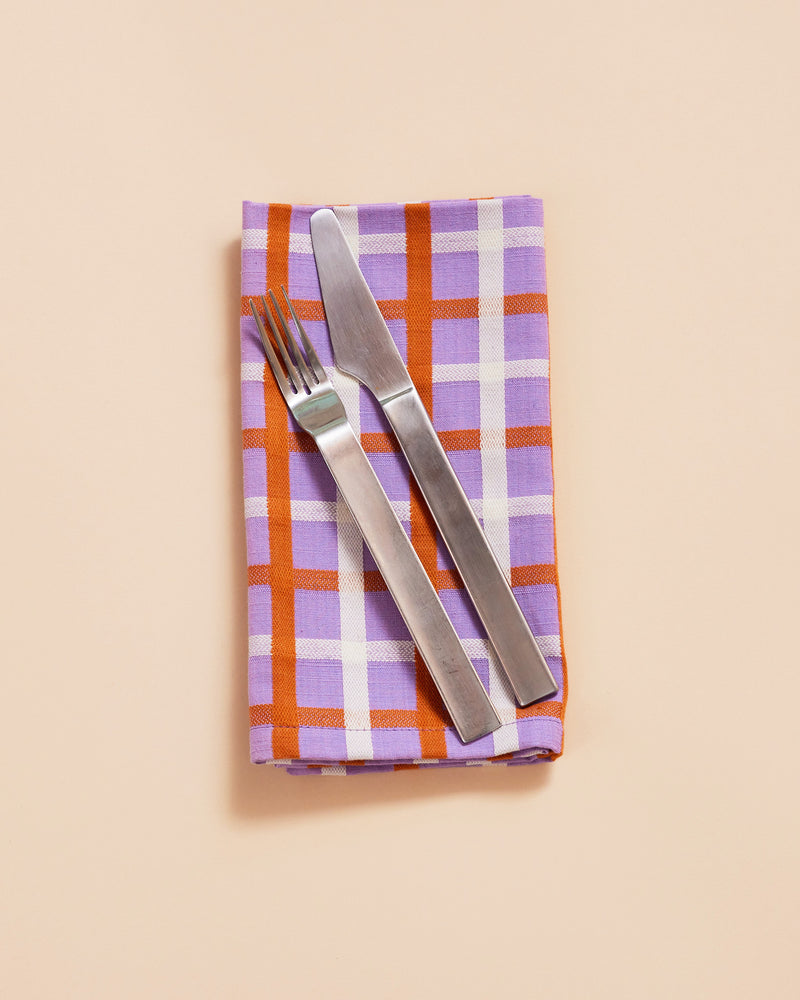 Woven Plaid Napkins