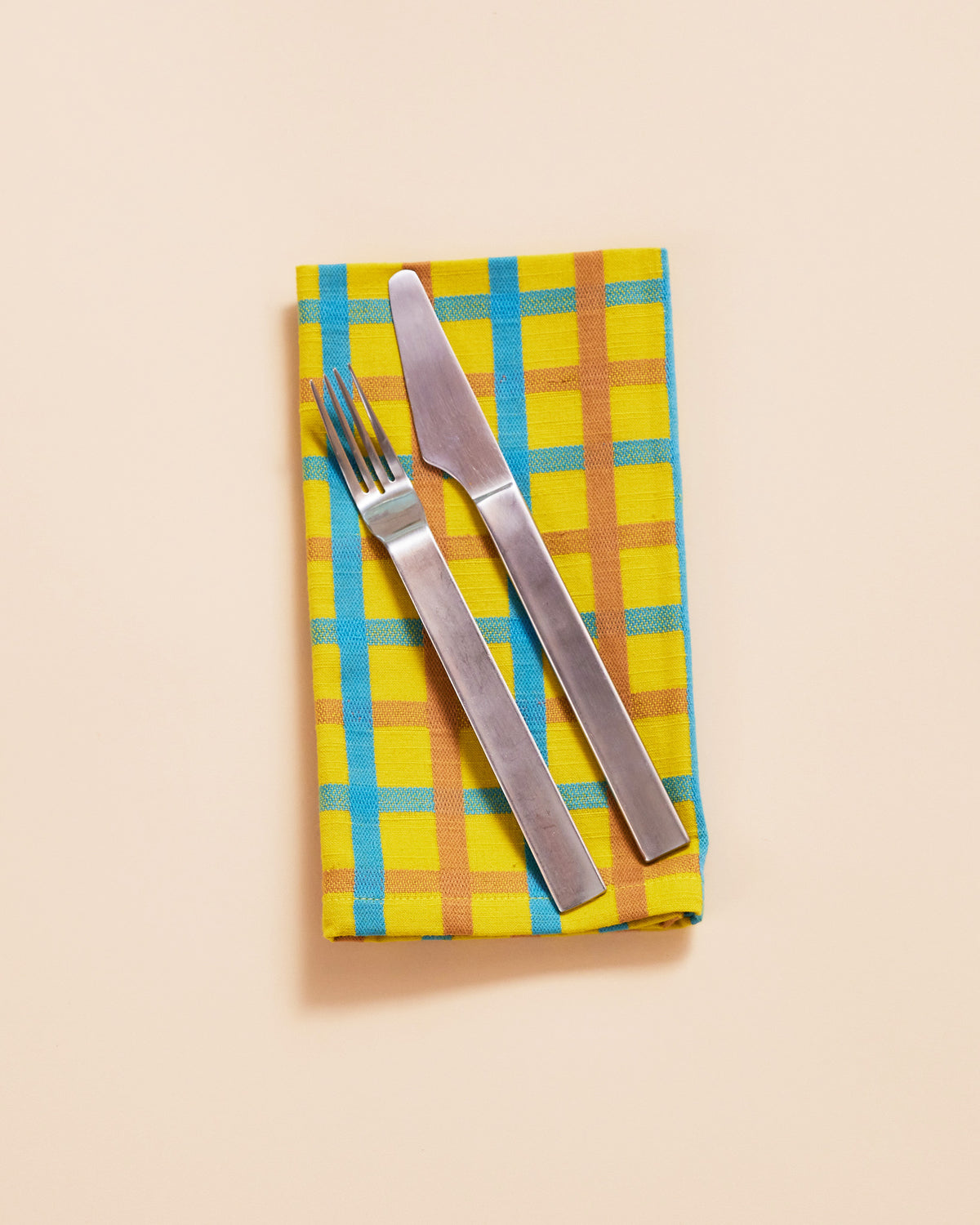Woven Plaid Napkins