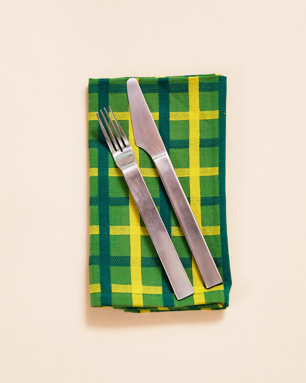 Woven Plaid Napkins