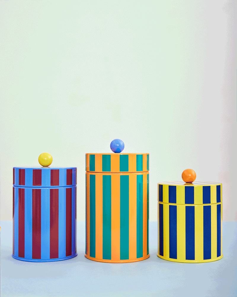 Striped Canisters