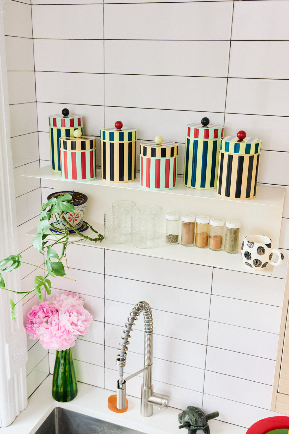 Striped Canisters