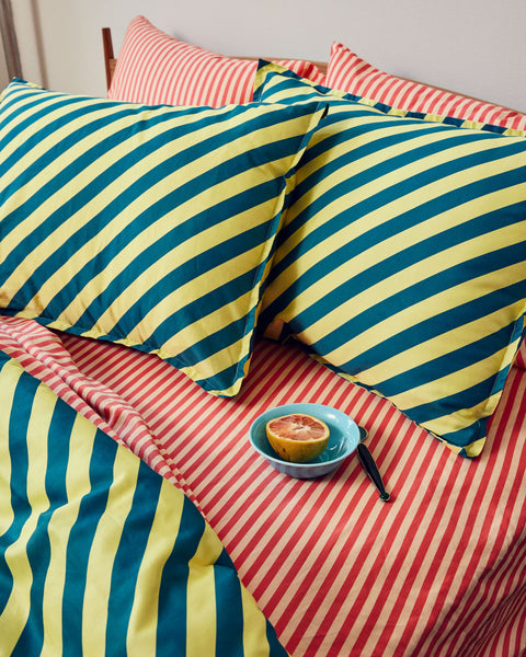 Tawny Stripe Sheets Set - Size Full