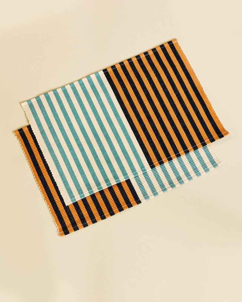 Two Poppy Placemats