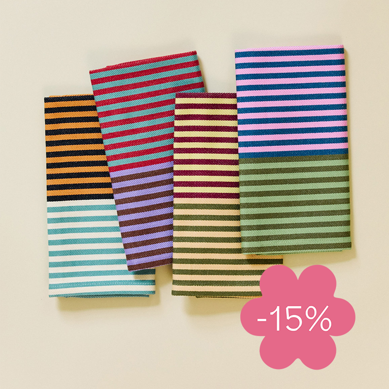 Duo Stripe Napkins