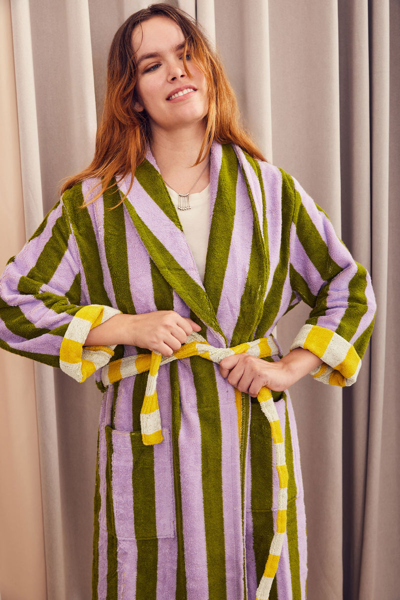 Sea Stripe Bathrobe