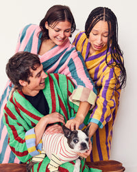 Martine Stripe Bathrobe
