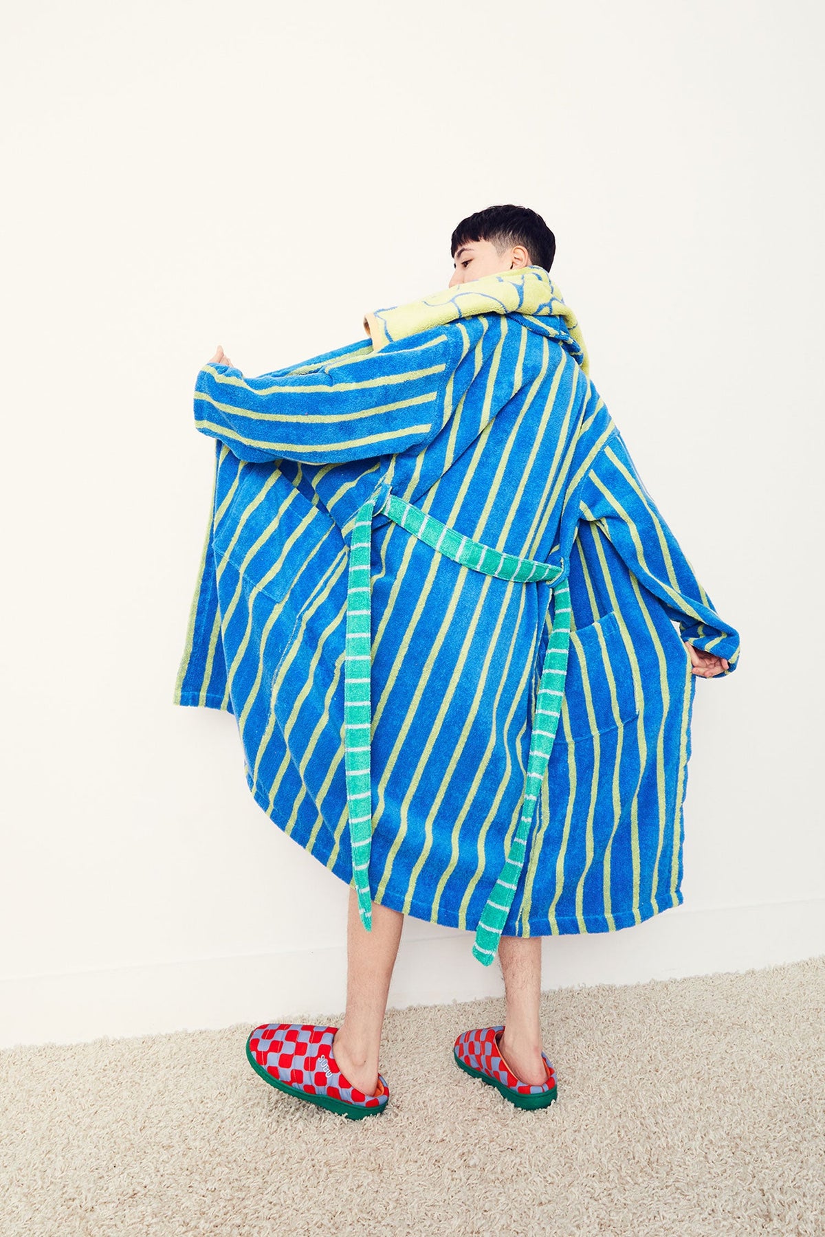 Dusen Dusen Striped Bathrobe – MoMA Design Store