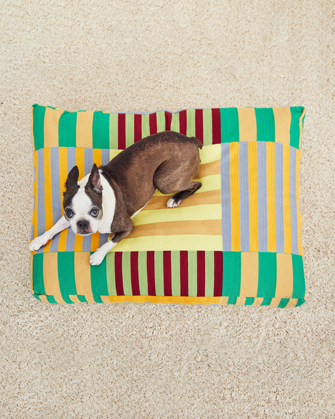 Dusen Dusen Stripe Dog Bed
