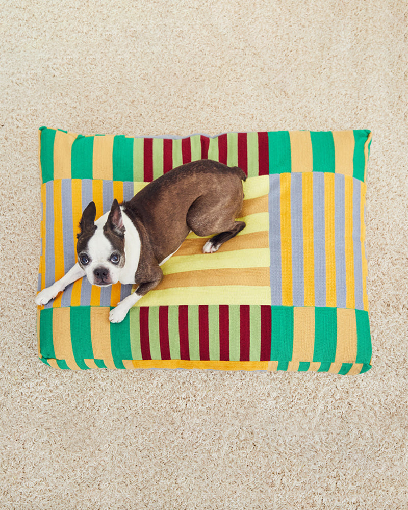 Dusen Dusen Stripe Dog Bed