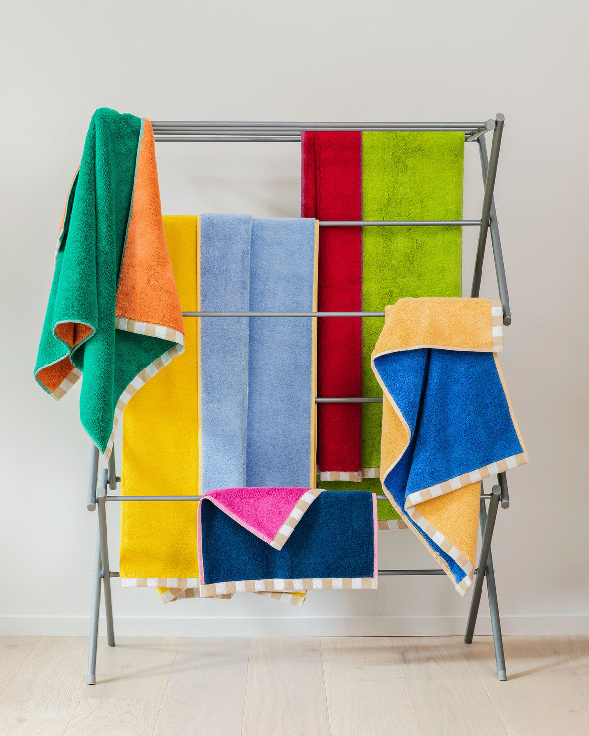 100% Cotton Assorted Color Wash Cloths